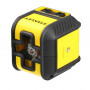 Рівень лазерний STANLEY CUBIX® Red Beam Cross Line, дальність дії - 12 м