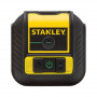 Рівень лазерний STANLEY "Cross90", 2 батарейки тип АА, зелений промінь, вага 0.57 кг
