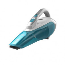 Пилосос акумуляторний BLACK+DECKER Wet+Dry, 10.8 В Li-ion, ємність акумулятора 1.5 А/год, потужність всмоктування 395 мм/Н2О, повітряний потік 735 л/хв, ємність пилозбірника 500/240 мл, вага 0.9 кг