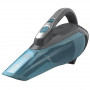 Пилосос акумуляторний BLACK+DECKER Wet+Dry, 10.8 В Li-ion, ємність акумулятора 2.0 А/год, потужність всмоктування 459 мм/Н2О, повітряний потік 784 л/хв, ємність пилозбірника 500/240 мл, вага 0.9 кг
