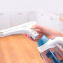 Пилосос акумуляторний для миття вікон BLACK+DECKER 3.6 В Li-ion, повітряна потужність 2.5 аВт, час роботи 25 хв, ємність для збору рідини 100 мл, ємність для мийного засобу 100 мл, вага 0.74 кг