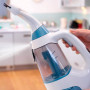 Пилосос акумуляторний для миття вікон BLACK+DECKER 3.6 В Li-ion, повітряна потужність 2.5 аВт, час роботи 25 хв, ємність для збору рідини 100 мл, ємність для мийного засобу 100 мл, вага 0.74 кг