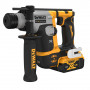 Перфоратор акумуляторний безщітковий DeWALT, SDS PLUS, 18 В XR Li-ion, 2 режими, 1.4 Дж, 0-1060 об/хв, 0-4980 уд/хв, 2 акумулятори 5 А/год, зарядний пристрій, валіза, вага 1.8 кг