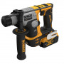 Перфоратор акумуляторний безщітковий DeWALT, SDS PLUS, 18 В XR Li-ion, 2 режими, 1.4 Дж, 0-1060 об/хв, 0-4980 уд/хв, 2 акумулятори 5 А/год, зарядний пристрій, валіза, вага 1.8 кг