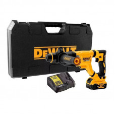 Перфоратор акумуляторний безщітковий DeWALT, SDS-Plus, 18 В, 3 Дж, 3 режими, валіза, вага 2.7 кг