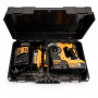 Перфоратор акумуляторний безщітковий DeWALT, SDS-Plus, 18 В, 2.1 Дж, 3 режими, 0-4600 уд/хв, 0-1100 об/хв, валіза, вага 2.5 кг