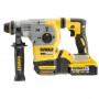 Перфоратор акумуляторний безщітковий DeWALT, SDS-Plus, 18 В, 2.8 Дж, 3 режими, 0-4480 уд/хв, 980 об/хв, валіза, вага 3.6 кг