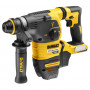 Перфоратор акумуляторний безщітковий DeWALT, SDS-Plus, 54 В XR FLEXVOLT, 3 режими, 3.5 Дж, 0-1000 об/хв, 0-4480 уд/хв, валіза, вага 3.7 кг