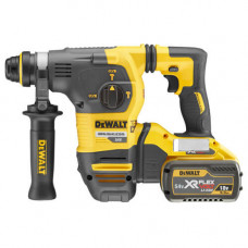 Перфоратор акумуляторний безщітковий DeWALT, SDS-Plus, 54 В XR FLEXVOLT, 3 режими, 3.5 Дж, 0-1000 об/хв, 0-4480 уд/хв, валіза, вага 3.7 кг