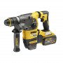 Перфоратор акумуляторний безщітковий DeWALT, SDS-Plus, 54 В XR FLEXVOLT, 3.5 Дж, 0-4480 уд/хв, валіза, вага 3.7 кг