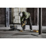 Перфоратор акумуляторний безщітковий DeWALT, SDS-Plus, 54 В XR FLEXVOLT, 3 режими, 4.5 Дж, 0-725 об/хв, 0-4200 уд/хв, валіза, без акумуляторів і зарядного пристрою, вага 5.2 кг