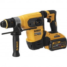 Перфоратор акумуляторний безщітковий DeWALT, SDS-Plus, 54 В XR FLEXVOLT 3 А/год, 3 режими, 4.5 Дж, 0-725 об/хв, 0-4200 уд/хв, 2 акумулятори, зарядний пристрій, валіза, вага 5.2 кг