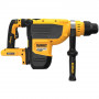 Перфоратор акумуляторний безщітковий DeWALT, SDS MAX, 54 В XR FLEXVOLT, 2 режими, 13.3 Дж, 177-355 об/хв, 1350-2705 уд/хв, без акумуляторів і зарядного пристрою, валіза, вага 8.5 кг