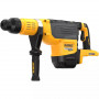 Перфоратор акумуляторний безщітковий DeWALT, SDS MAX, 54 В XR FLEXVOLT, 2 режими, 19.4 Дж, 145-290 об/хв, 1105-2210 уд/хв, без акумуляторів і зарядного пристрою, валіза, вага 9.5 кг