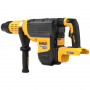 Перфоратор акумуляторний безщітковий DeWALT, SDS MAX, 54 В XR FLEXVOLT, 2 режими, 19.4 Дж, 145-290 об/хв, 1105-2210 уд/хв, без акумуляторів і зарядного пристрою, валіза, вага 9.5 кг