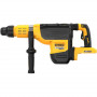 Перфоратор акумуляторний безщітковий DeWALT, SDS MAX, 54 В XR FLEXVOLT 3 А/год, 2 режими, 19.4 Дж, 145-290 об/хв, 1105-2210 уд/хв, 2 акумулятори, зарядний пристрій, валіза, вага 9.5 кг