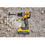 Набір з двох інструментів безщіткових DeWALT, 18 В XR Li-ion 5 А/год, вага 10 кг, 2 акумулятори PowerStack 5 А/год, зарядний пристрій, TSTAK+DCG405N