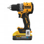 Набір з двох інструментів безщіткових DeWALT, 18 В XR Li-ion 5 А/год, вага 10 кг, 2 акумулятори PowerStack 5 А/год, зарядний пристрій, TSTAK+DCG405N