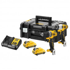 Набір з двох інструментів безщіткових DeWALT, 12 В XR Li-ion, 3 А/год, вага 5.1 кг, валіза, 2 акумулятори і зарядний пристрій