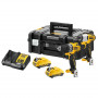 Набір з двох інструментів безщіткових DeWALT, 12 В XR Li-ion, 3 А/год, вага 5.1 кг, валіза, 2 акумулятори і зарядний пристрій