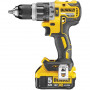 Набір з двох інструментів безщіткових DeWALT, 18 В XR Li-ion, 5 А/год, вага 8.29 кг, валіза, 2 акумулятори і зарядний пристрій