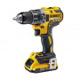 Набір з двох інструментів безщіткових DeWALT, 18 В XR Li-ion, 5 А/год, вага 6.61 кг, валіза, 2 акумулятори і зарядний пристрій