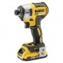 Набір з чотирьох інструментів безщіткових DeWALT, 18 В XR Li-ion, 5 А/год, вага 19 кг, валіза, 3 акумулятори і зарядний пристрій