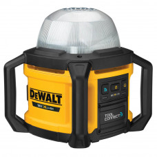 Ліхтар світлодіодний акумуляторний DeWALT, 18 В XR Li-ion та FLEXVOLT, функція Tool Connect, світловий потік 5000 лм, вага 3.8 кг