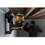 Рівень лазерний лінійний DeWALT, 18 В XR Li-ion, зелений промінь, промені 3 х 360°, вага комплекту 3.7 кг, 1 акумулятор 18 В XR Li-ion 2 А/год, ЗП, кронштейн для настінного монтажу, кейс