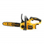 Пила ланцюгова акумуляторна безщіткова DeWALT, 18 В, шина 30 см, ланцюг OREGON 3/8 , без акумулятора і зарядного пристрою, автоматична подача мастила