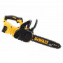 Пила ланцюгова акумуляторна безщіткова DeWALT, 18 В, 5 А/год, шина 30 см, ланцюг OREGON 3/8, 1 акумулятор і зарядний пристрій, автоматична подача мастила