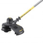 Коса акумуляторна безщіткова DeWALT, 54 В, 3 А/год, жилка 2 мм, ширина косіння 38 см, ніж, 1 акумулятор і зарядний пристрій