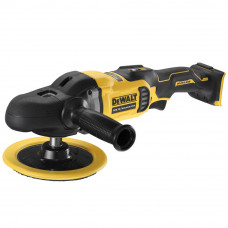 Полірувальна машина акумуляторна DeWALT, 18 В XR Li-ion, безщіткова, 800 - 2200 об/хв, вага 1.9 кг, без акумулятора і зарядного пристрою