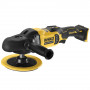 Полірувальна машина акумуляторна DeWALT, 18 В XR Li-ion, безщіткова, 800 - 2200 об/хв, вага 1.9 кг, без акумулятора і зарядного пристрою