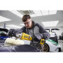 Полірувальна машина акумуляторна DeWALT, 18 В XR Li-ion, безщіткова, 800 - 2200 об/хв, вага 1.9 кг, 2 акумулятора 5 А/год, зарядний пристрій
