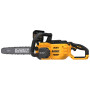 Пилка ланцюгова акумуляторна безщіткова DeWALT, 54 В XR FLEXVOLT, шина 50 см, ланцюг OREGON 3/8, 1.3 мм, автоматична подача масла, без акумулятора і зарядного пристрою, 5.7 кг