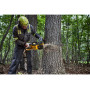 Пилка ланцюгова акумуляторна безщіткова DeWALT, 54 В XR FLEXVOLT, шина 50 см, ланцюг OREGON 3/8, 1.3 мм, автоматична подача масла, один акумулятор DCB547, зарядний пристрій DCB118, пластиковий кейс, 5.7 кг