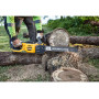 Пилка ланцюгова акумуляторна безщіткова DeWALT, 54 В XR FLEXVOLT, шина 50 см, ланцюг OREGON 3/8, 1.3 мм, автоматична подача масла, один акумулятор DCB547, зарядний пристрій DCB118, пластиковий кейс, 5.7 кг