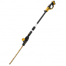 Кущоріз акумуляторний безщітковий з розбірною штангою DeWALT, 18 В, 5 А/год, довжина ножа 55 см, діаметр гілок 25 мм, 1 акумулятор і зарядний пристрій, вага 4 кг