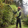 Кущоріз акумуляторний безщітковий з розбірною штангою DeWALT, 18 В, 5 А/год, довжина ножа 55 см, діаметр гілок 25 мм, 1 акумулятор і зарядний пристрій, вага 4 кг