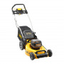 Газонокосарка акумуляторна безщіткова DeWALT, 2х18 В, ширина косіння 48 см, без акумулятора і зарядного пристрою, висота косіння 25-86 мм, травозбірник 55 л, вага 25.5 кг