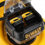 Газонокосарка акумуляторна безщіткова DeWALT, 2х18 В, 5 А/год, ширина косіння 48 см, 2 акумулятори і зарядний пристрій, висота косіння 26-86 мм, травозбірник 55 л, 25.5 кг