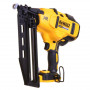 Пістолет цвяхозабивний акумуляторний DeWALT, 18 В XR Li-ion, безщітковий, діаметр / довжина цвяха 1.6 / 63 мм, вага 2.4 кг, без акумулятора та зарядного пристрою, валіза