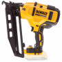 Пістолет цвяхозабивний акумуляторний DeWALT, 18 В XR Li-ion, безщітковий, діаметр / довжина цвяха 1.6 / 63 мм, вага 2.4 кг, без акумулятора та зарядного пристрою, валіза