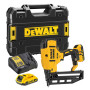 Пістолет цвяхозабивний акумуляторний DeWALT, 18 В XR Li-ion, безщітковий фінішний, 2 А/год, діаметр / довжина цвяха 1.6 / 32-64 мм, вага 2.4 кг, 2 акумулятори, зарядний пристрій, валіза TSTAK