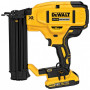 Пістолет цвяхозабивний акумуляторний DeWALT, 18 В XR Li-ion, безщітковий, діаметр / довжина цвяха 1.25 / 54 мм, вага 2.4 кг, 2 акумулятори 2 А/год, зарядний пристрій, валіза