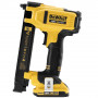 Степлер скобозабивний акумуляторний DeWALT, 18 В XR Li-ion, довжина / ширина скоби 25 / 19.7 мм, вага 2.2 кг, 2 акумулятори 18 В 2 А/год, зарядний пристрій, TSTAK