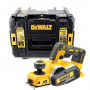 Рубанок акумуляторний DeWALT, 18 В XR Li-ion, безщітковий, ширина стругання 82 мм, вага (без акумулятора) 2.5 кг, без акумулятора і зарядного пристрою, валіза
