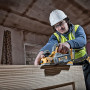 Рубанок акумуляторний DeWALT, 18 В XR Li-ion, 5 А/год, безщітковий, ширина стругання 82 мм, вага (без акумулятора) 2.5 кг, 2 акумулятора і зарядний пристрій, валіза