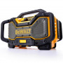 Зарядний пристрій-радіоприймач DAB+FM DeWALT FlexVolt, колонки 20 Вт, AUX порт, USB порт, 18 В, 54 В XR, час зарядки 140 хв, вага 7.2 кг